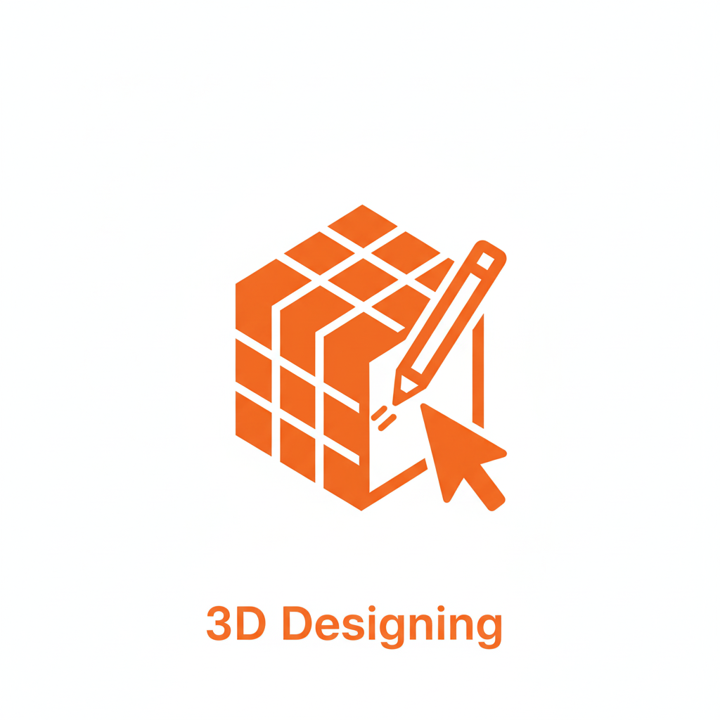 3D Designing Icon